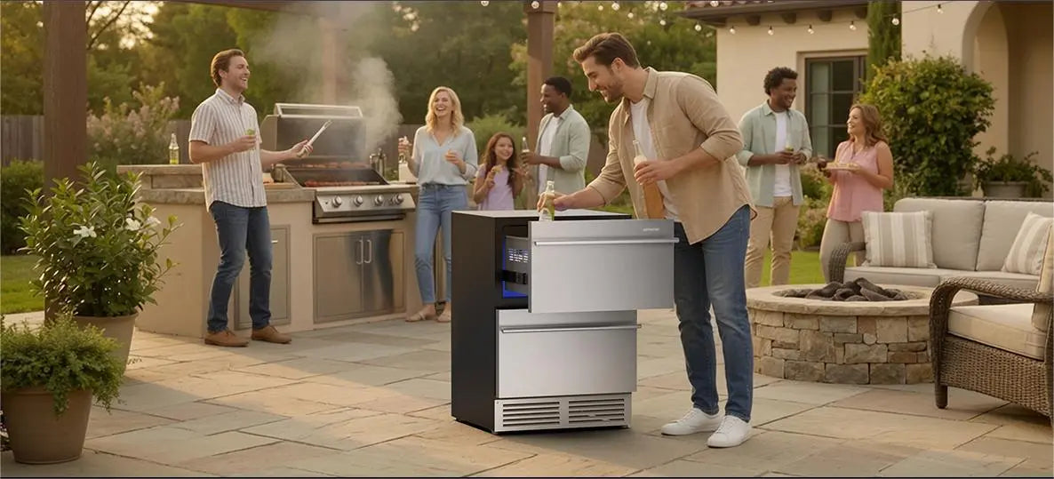 drawer refrigerator energy efficient modern kitchen