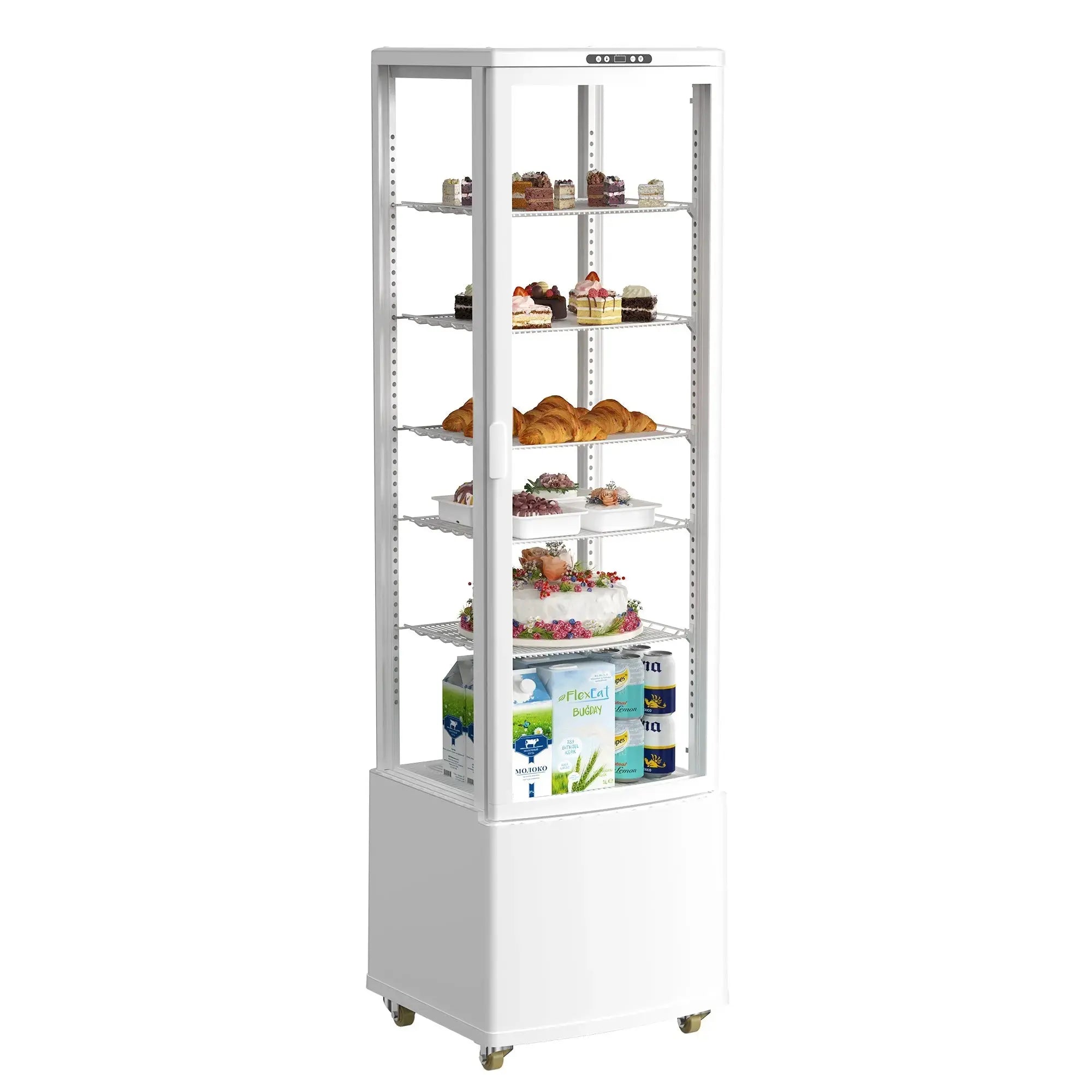 10 Cu. Ft / 280 L Commercial Bakery Display Case Refrigerator CD100 Upstreman