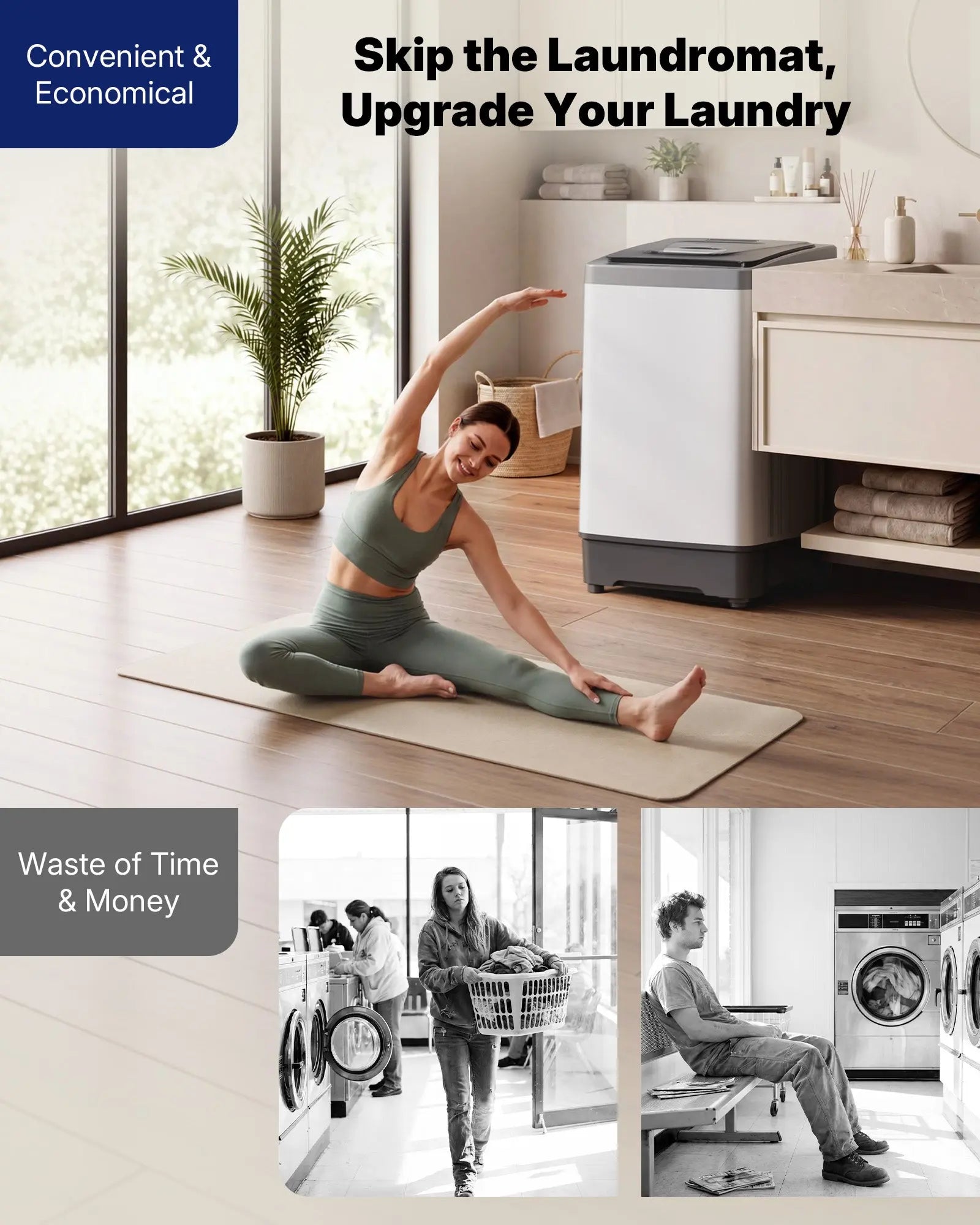1.38 Cu.Ft. Portable Washing Machine WM138