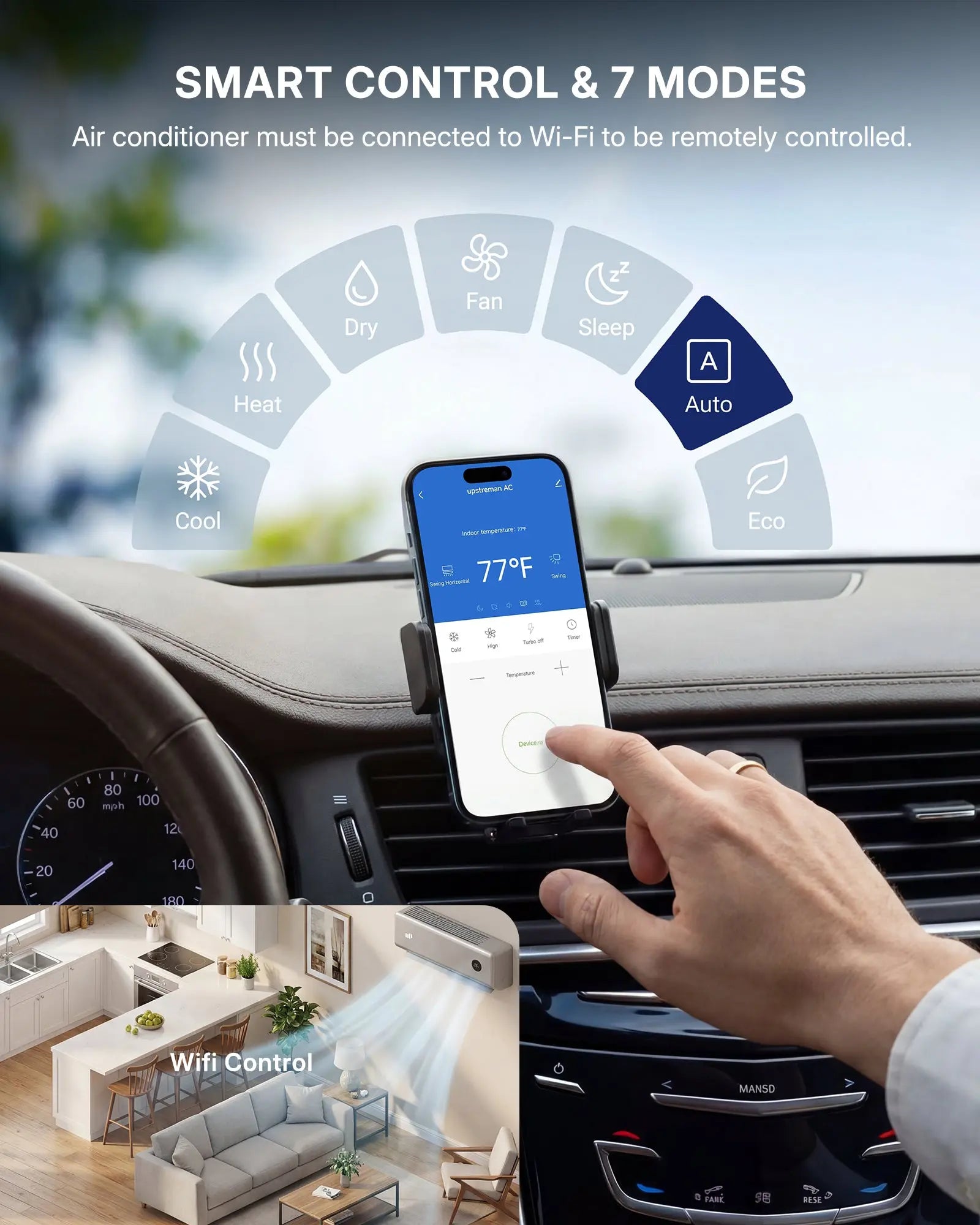 12000 BTU Mini Split Air Conditioner UI12-PRO - Upstreman