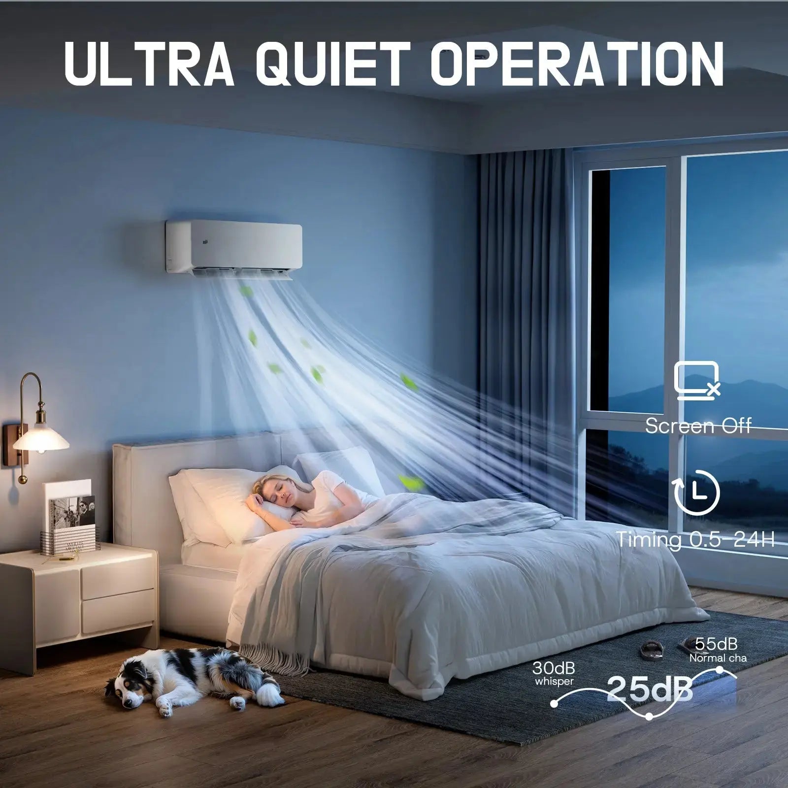 12000 BTU Mini Split Air Conditioner UPL12 - Upstreman