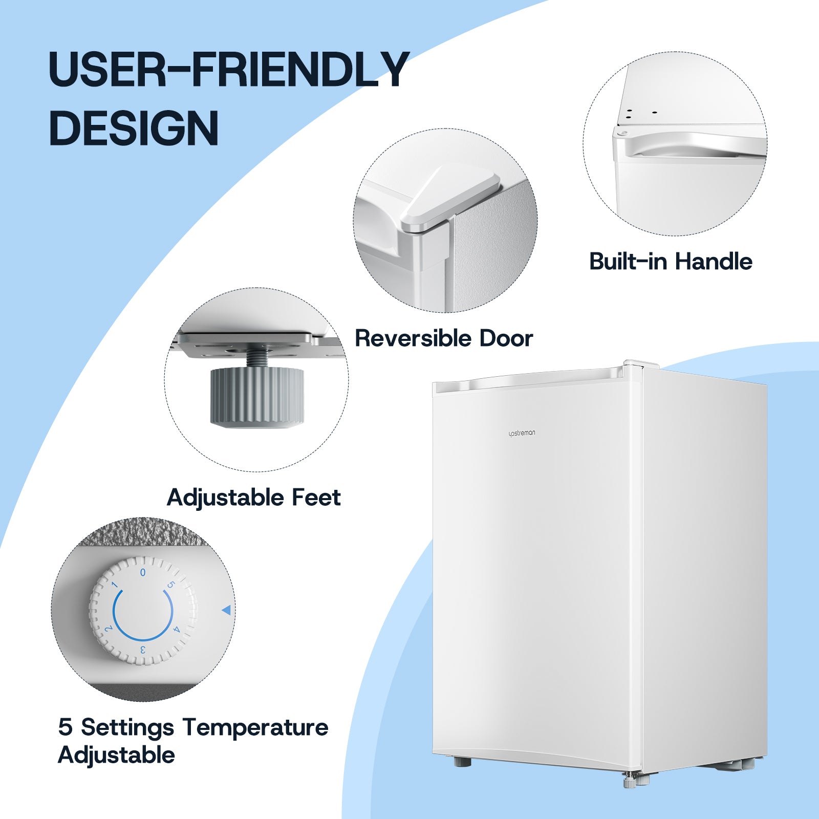 3.0 Cu.Ft. Upright Freezer UP30