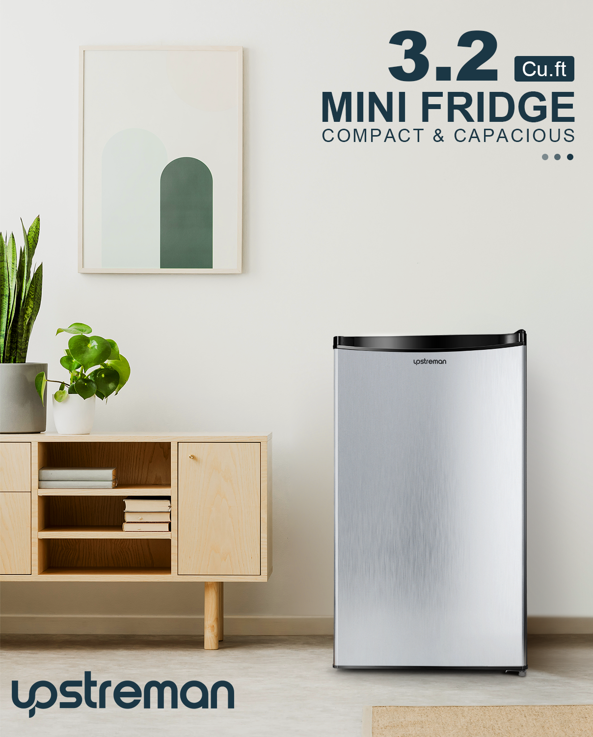 3.2 Cu.Ft Mini Fridge SR321