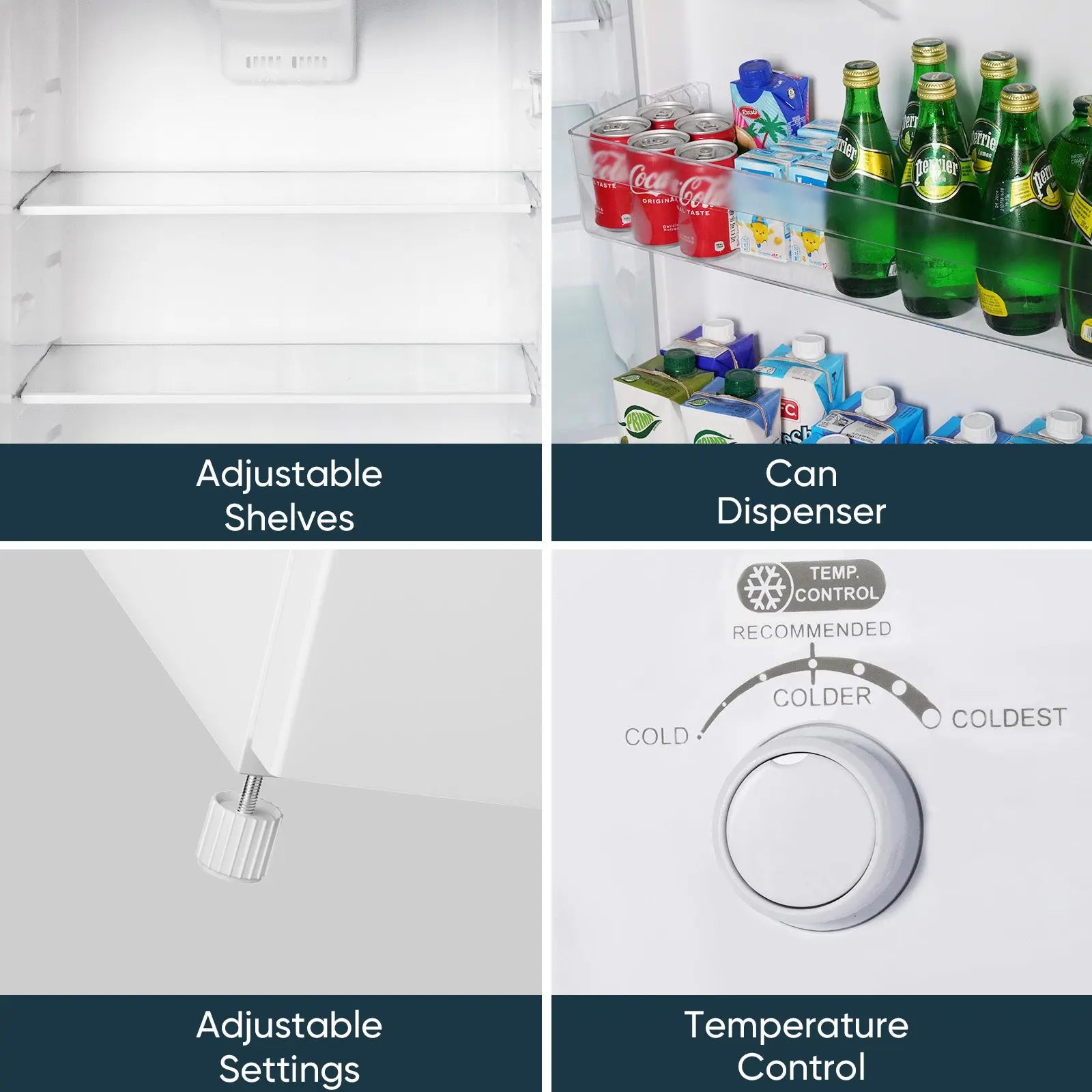 17.6 Cu.Ft. Top-Freezer Refrigerator BD176 - Upstreman