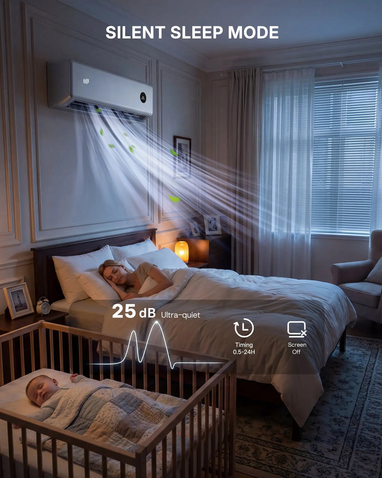 12000 BTU Mini Split Air Conditioner UI12-PRO - Upstreman