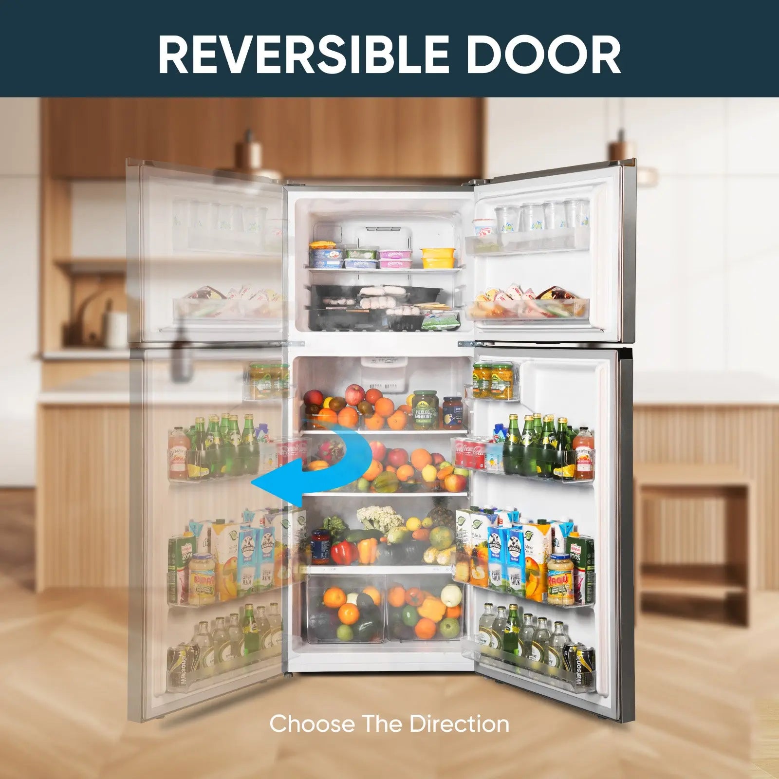 17.6 Cu.Ft. Top-Freezer Refrigerator BD176 - Upstreman