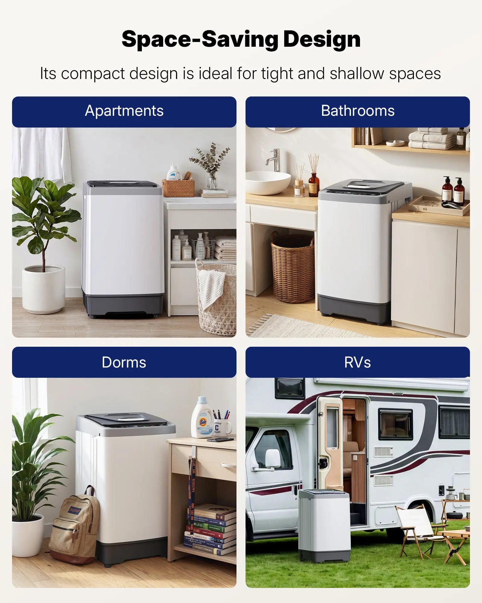 1.38 Cu.Ft. Portable Washing Machine WM138