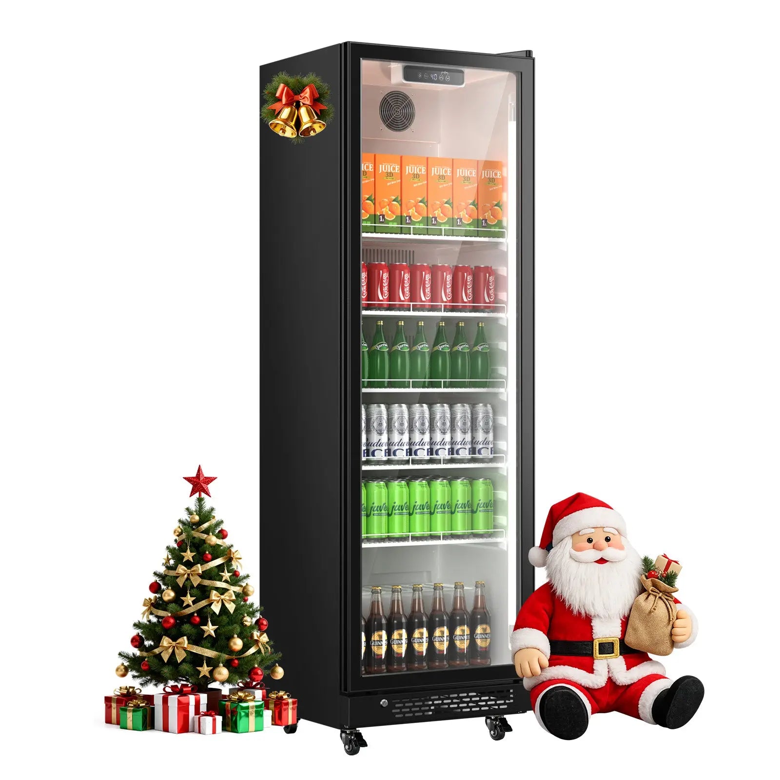 12.1 Cu.Ft Commercial Beverage Refrigerator D121 - Upstreman