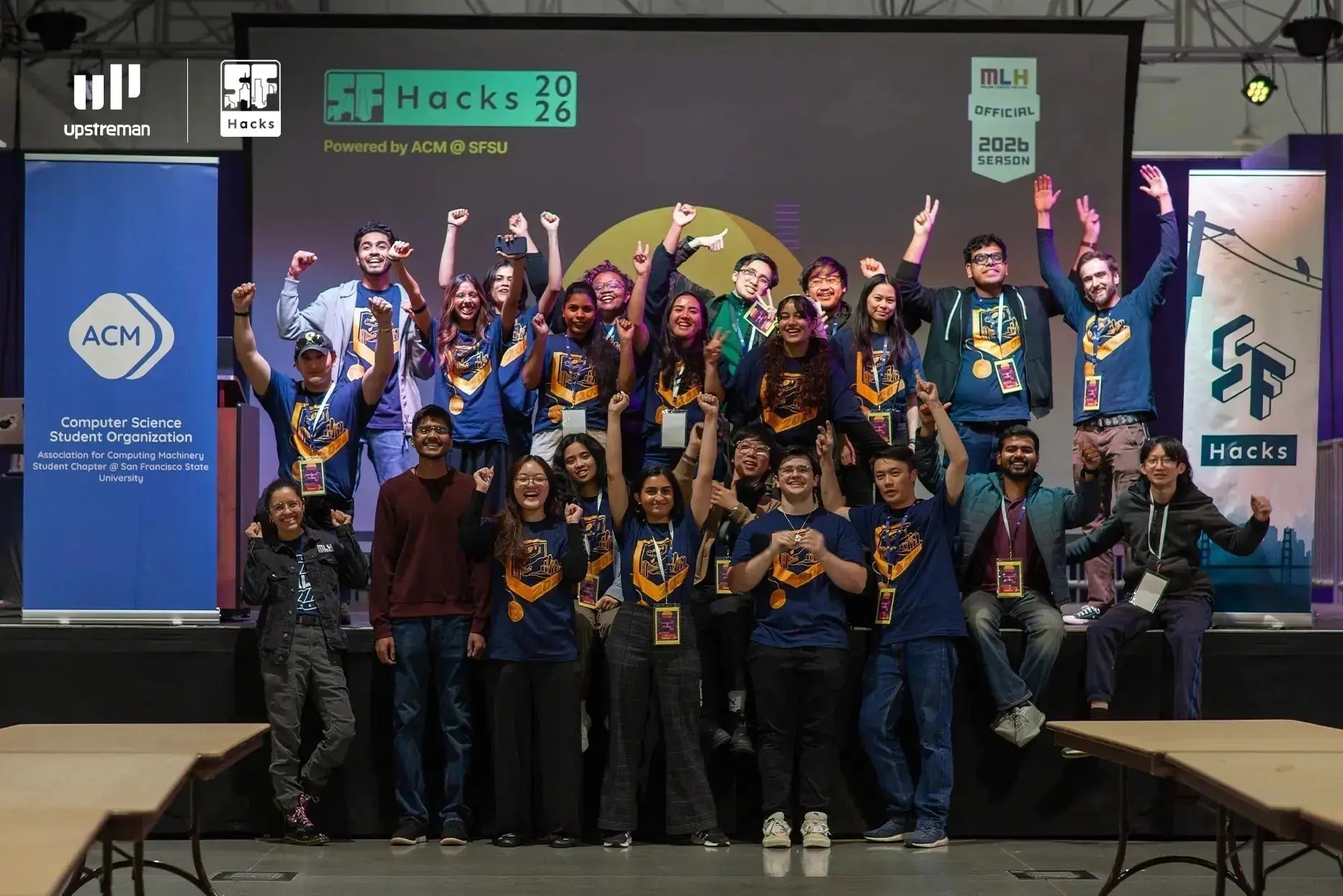 Supporting Student Innovation at SF Hacks 2026 Upstreman