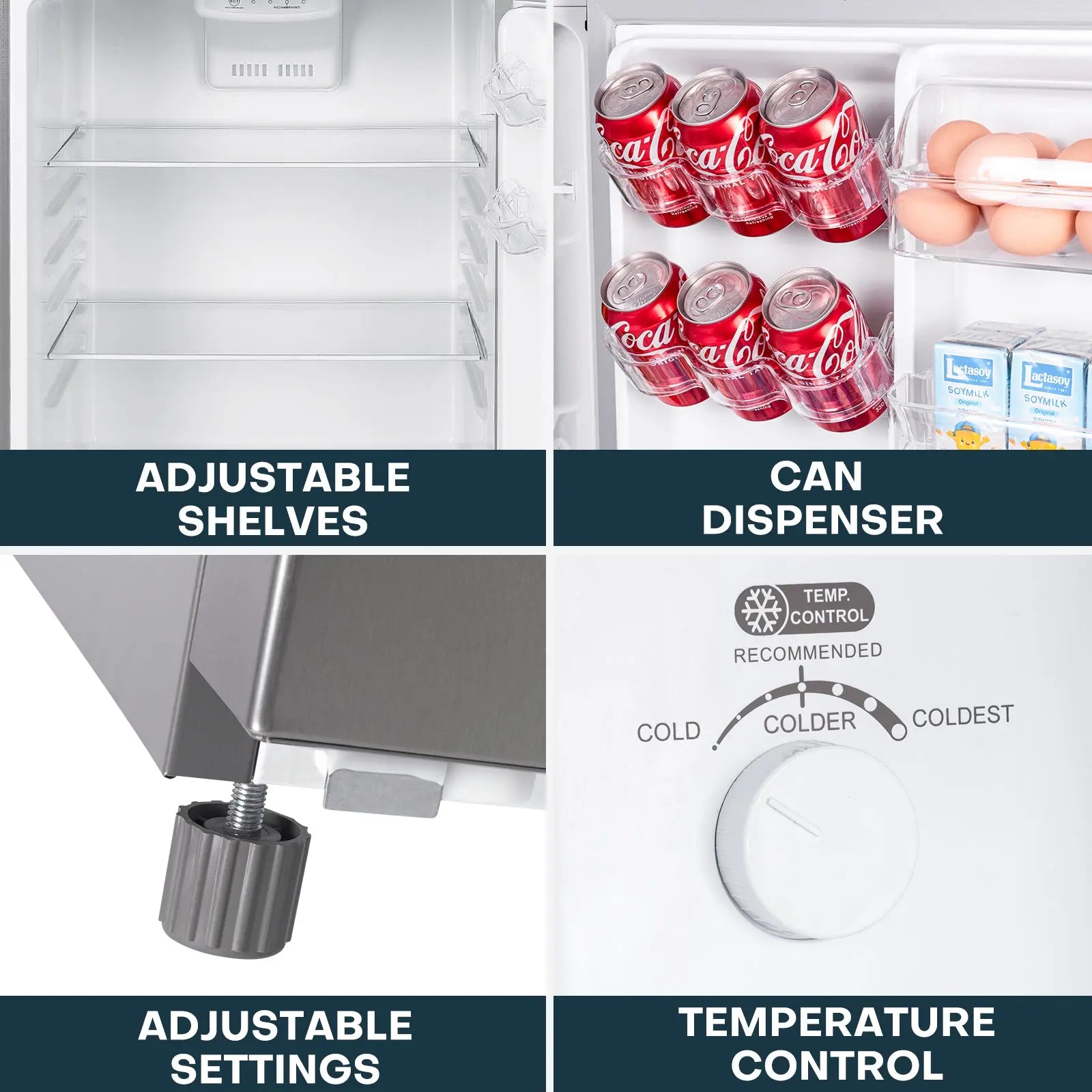 11.6 Cu.Ft. Top-Freezer Refrigerator BD116 Upstreman