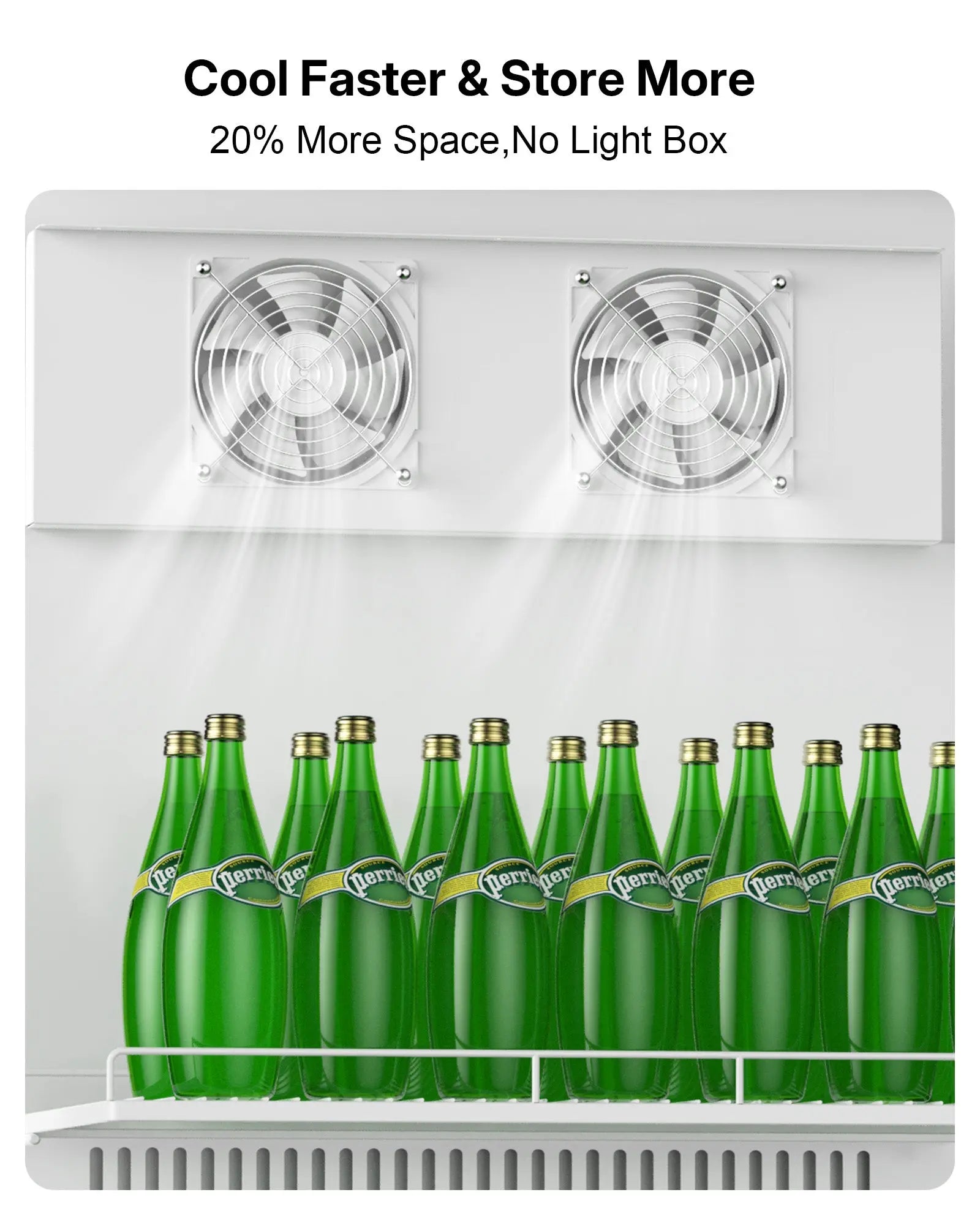 12.1 Cu.Ft Commercial Beverage Refrigerator D121 - Upstreman
