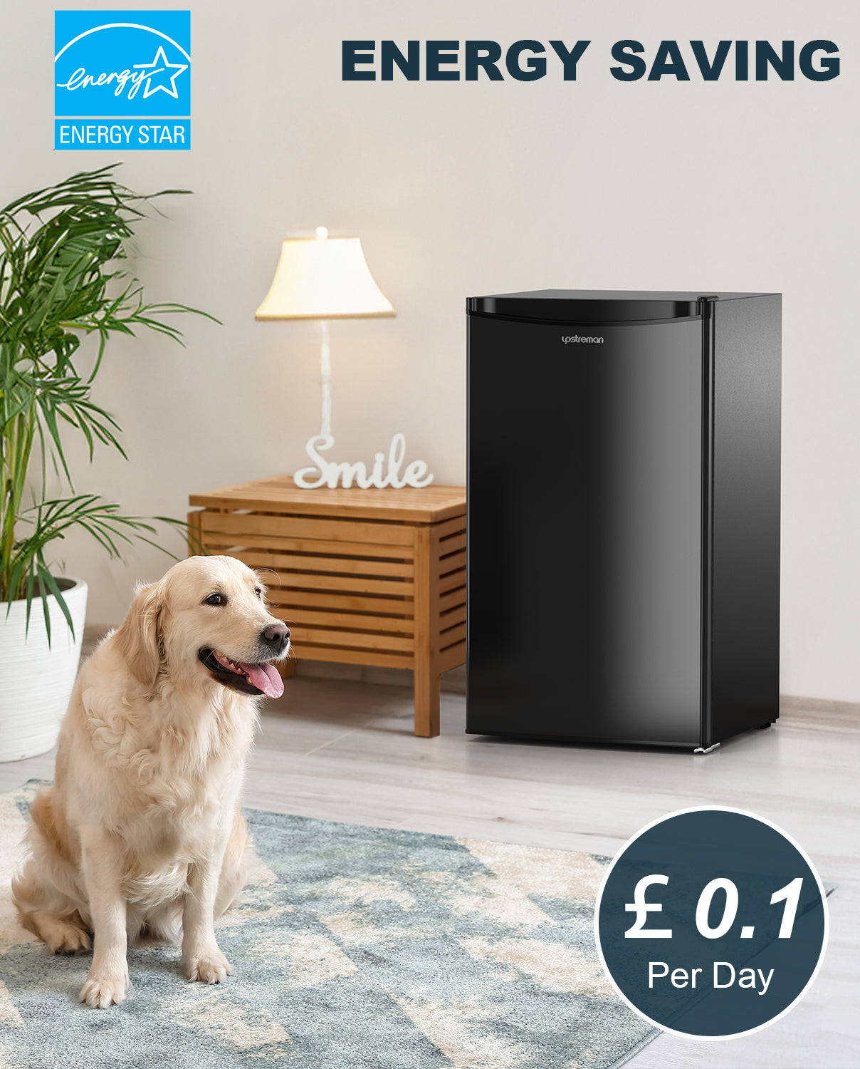 3.2 Cu.Ft Mini Fridge BR321