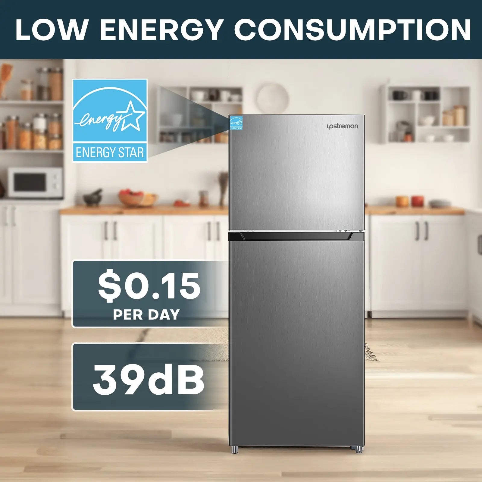 11.6 Cu.Ft. Top-Freezer Refrigerator BD116 Upstreman