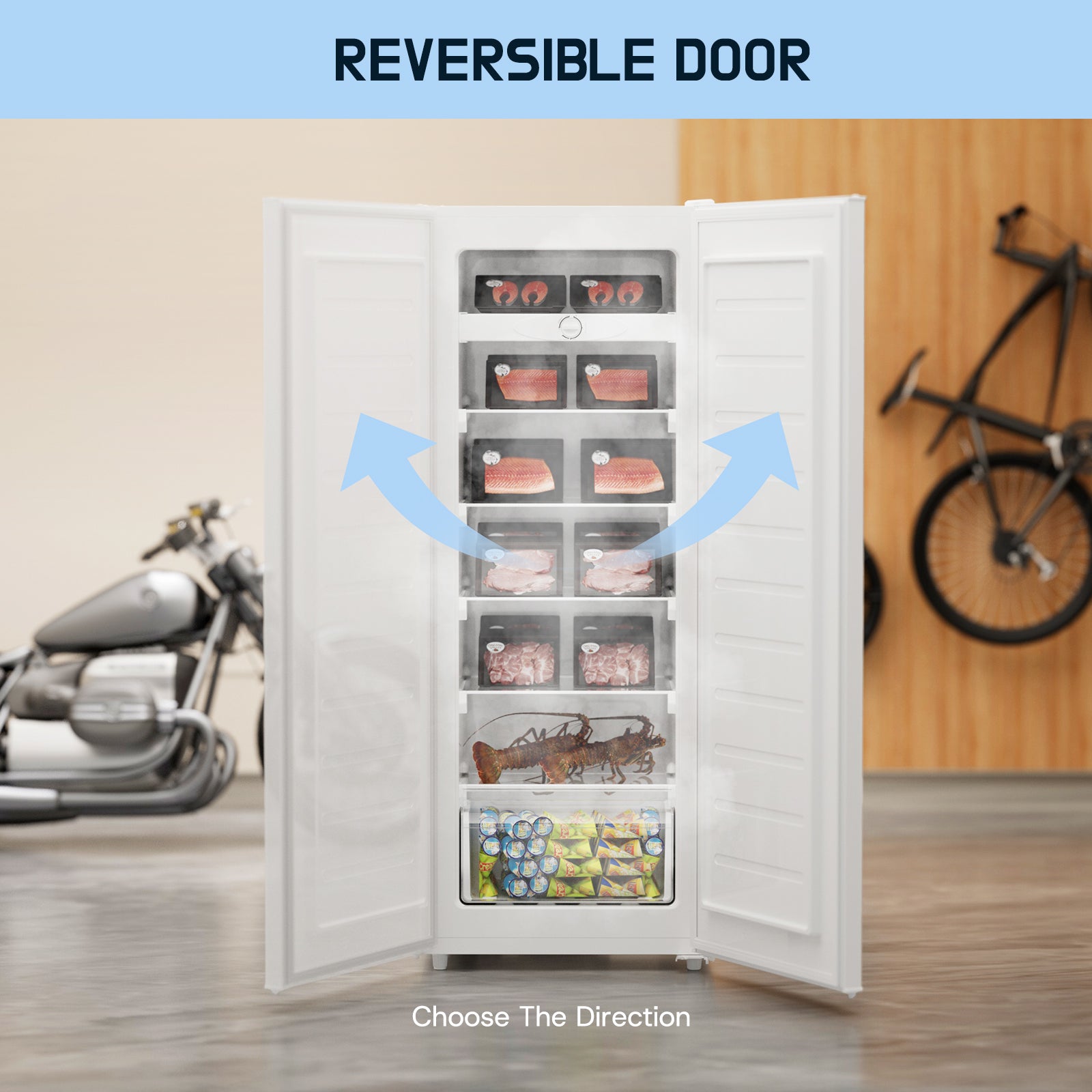 7.0 Cu.Ft. Upright Freezer UP70