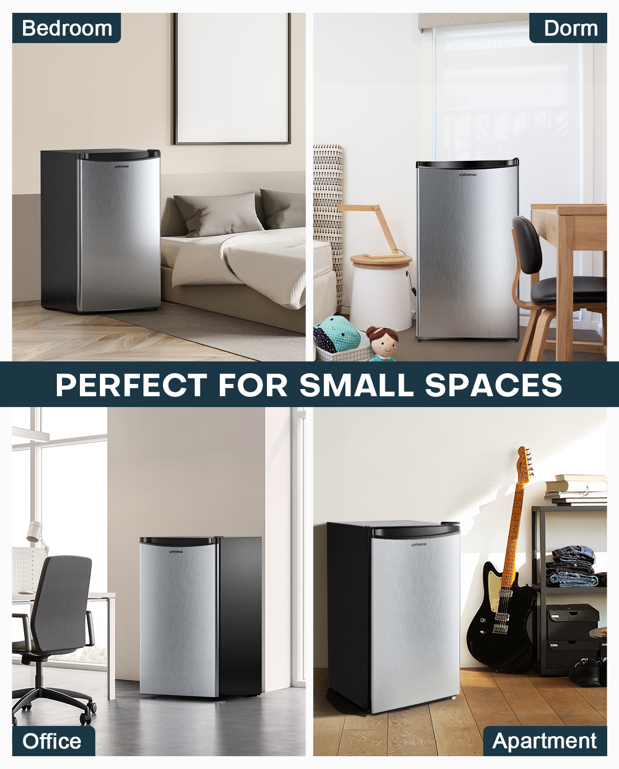 3.2 Cu.Ft Mini Fridge SR321