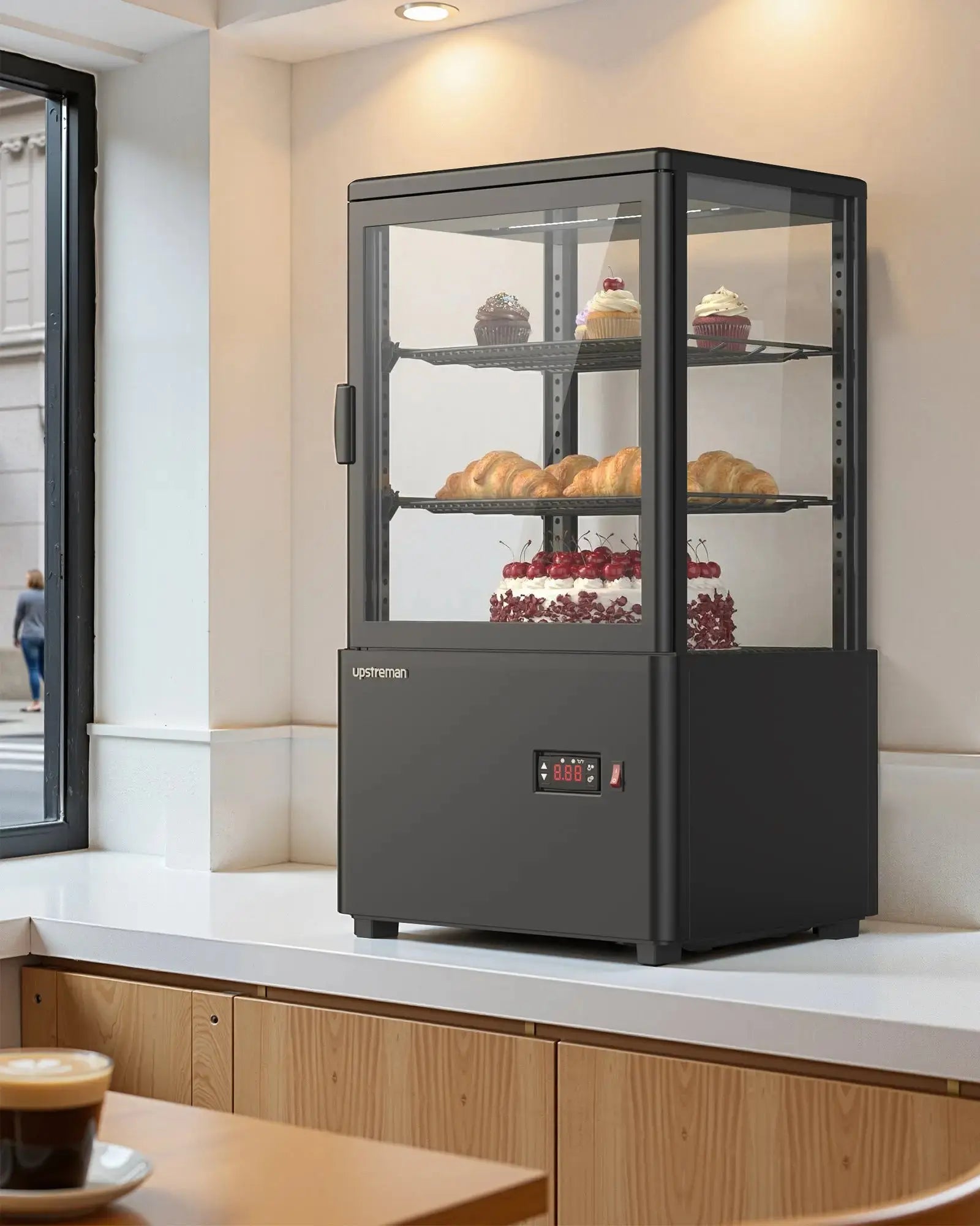 2.0 Cu.Ft / 56 L Commercial Bakery Display Refrigerator CD20 Upstreman