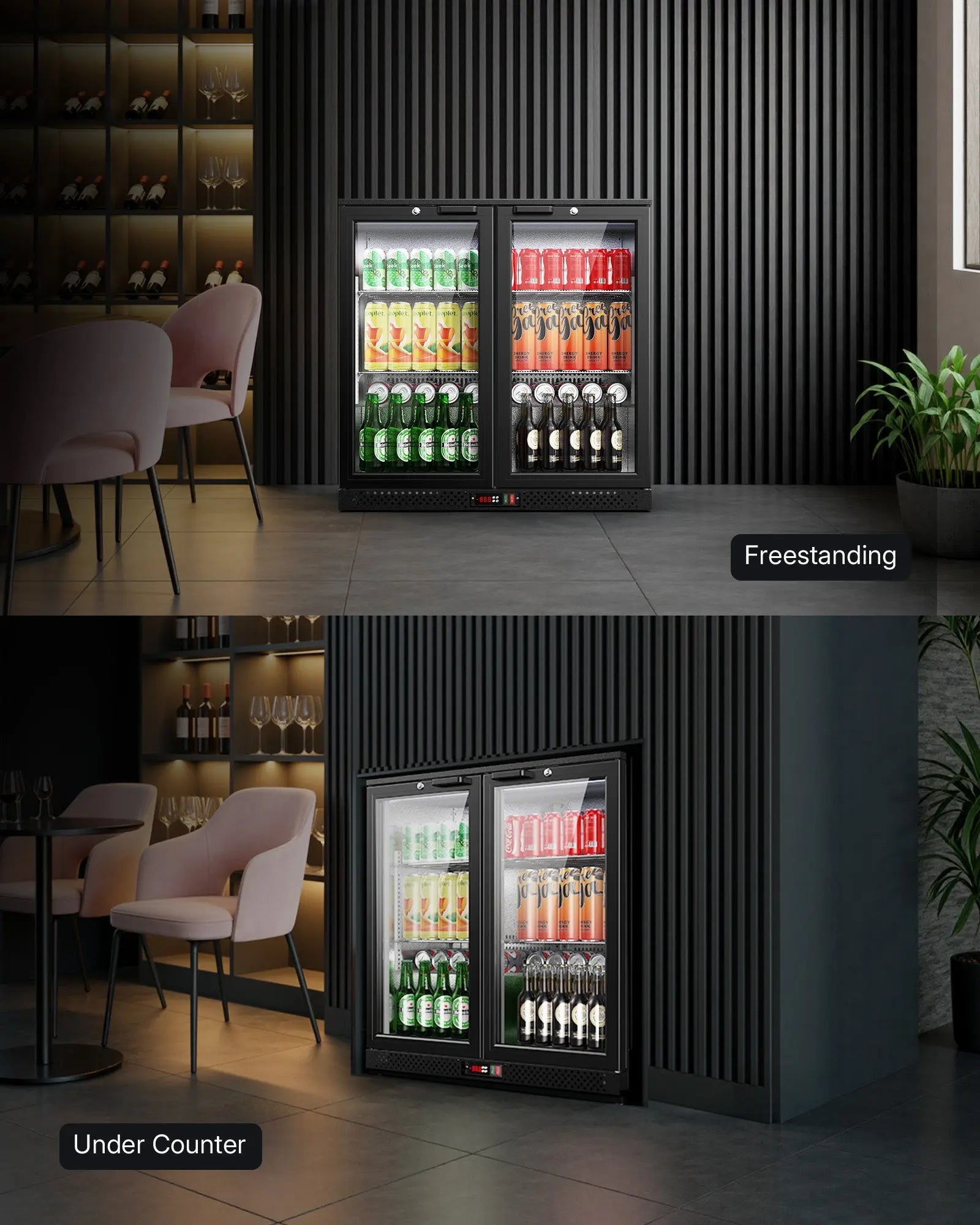 7.3 Cu.Ft Commercial Under Counter Beverage Refrigerator BB73 - Upstreman