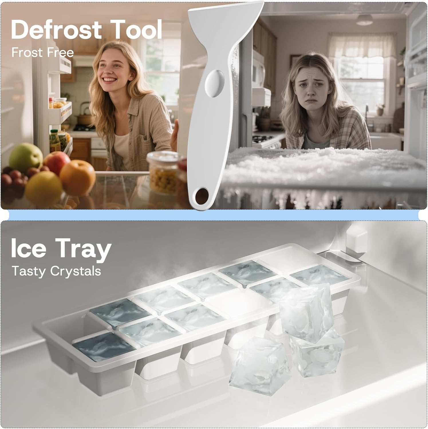 High-Efficiency Ice System & Quick Defrosting